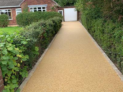 Stafford garden artificial grass prep